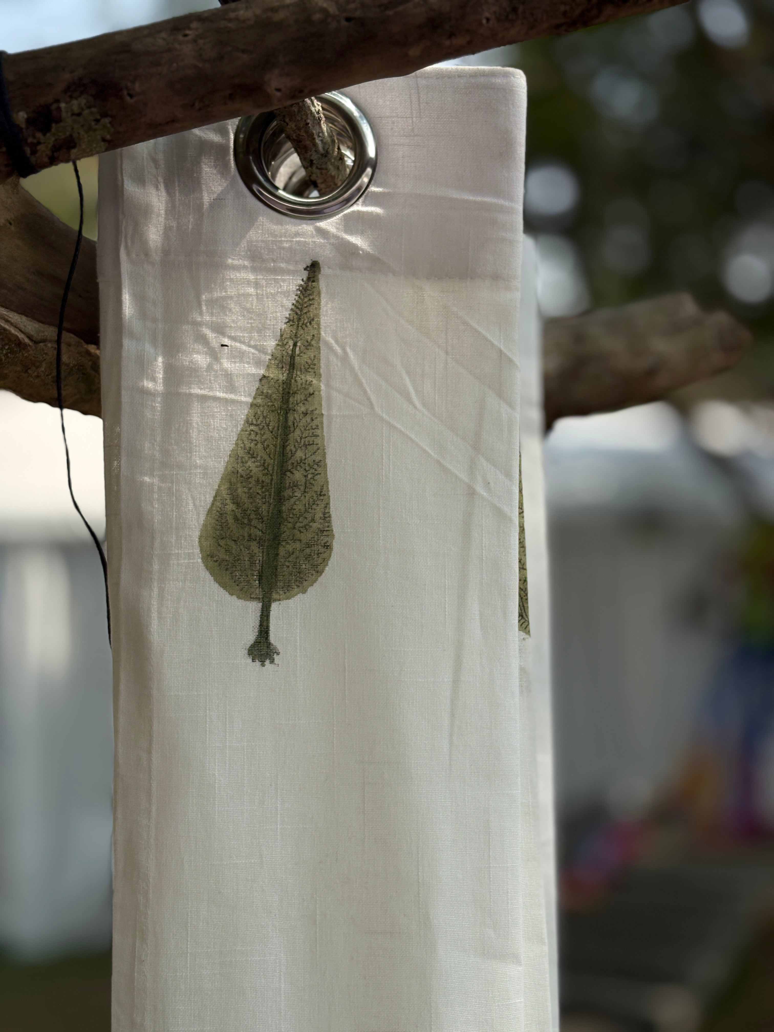 BLOCK PRINT CURTAIN