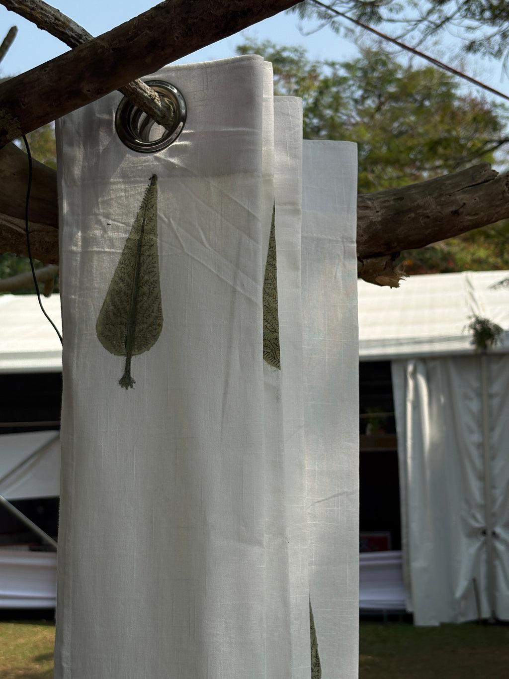 BLOCK PRINT CURTAIN