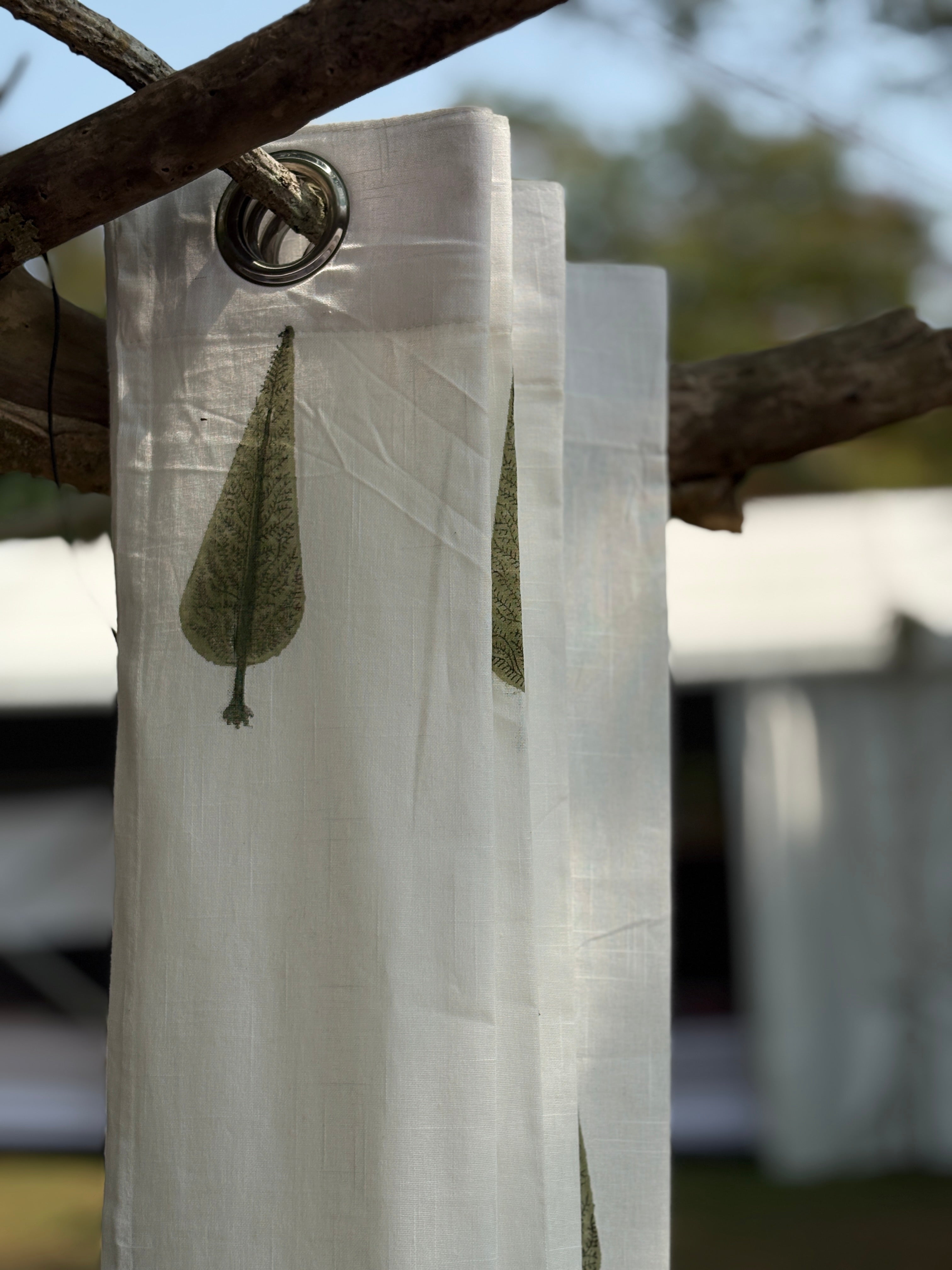 BLOCK PRINT CURTAIN