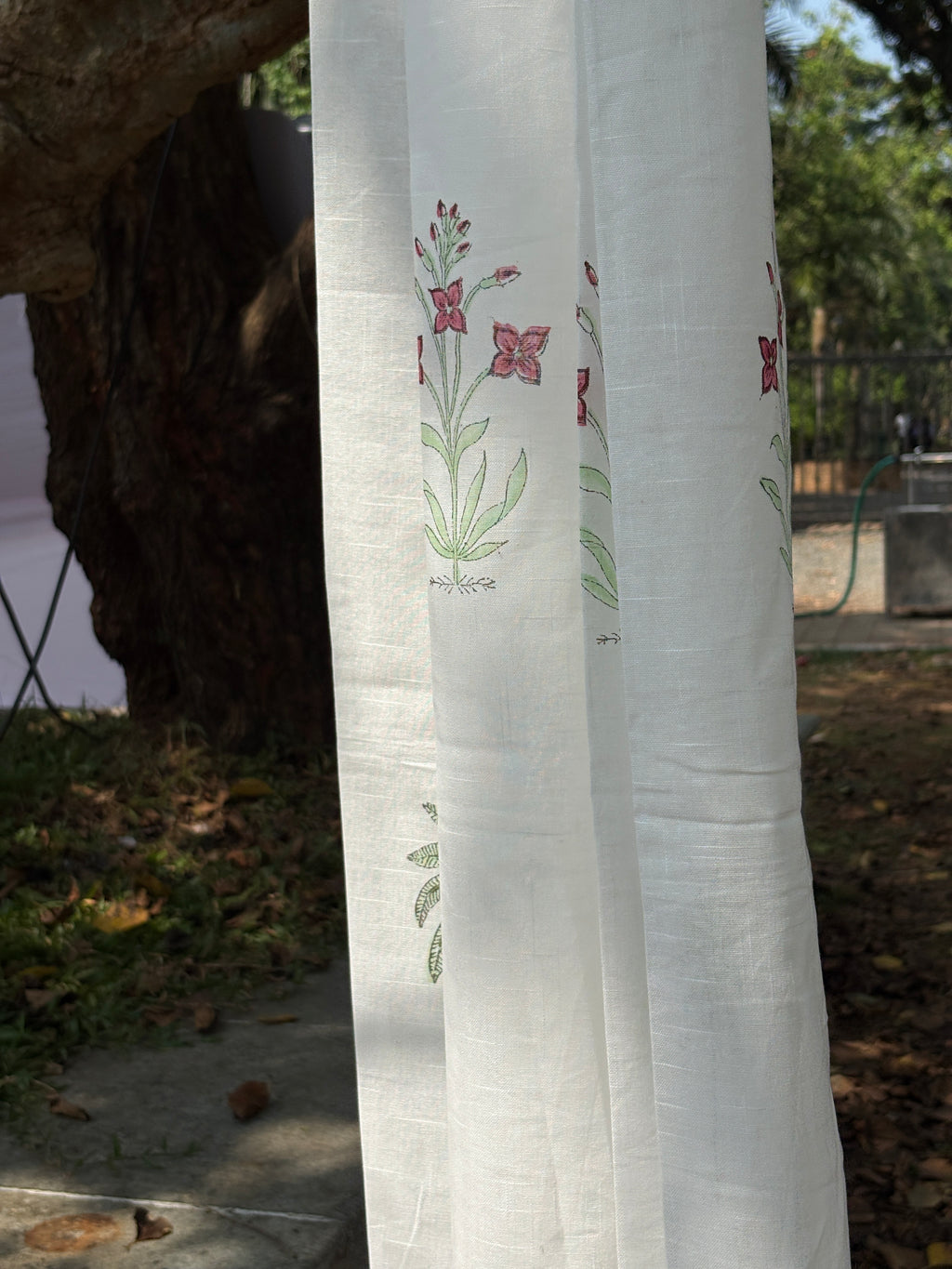 BLOCK PRINT CURTAIN