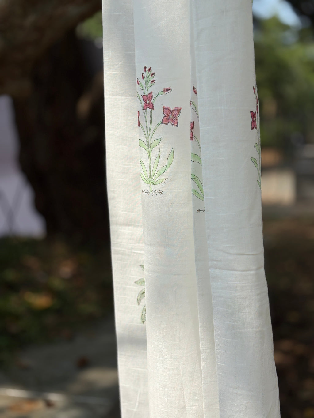 BLOCK PRINT CURTAIN