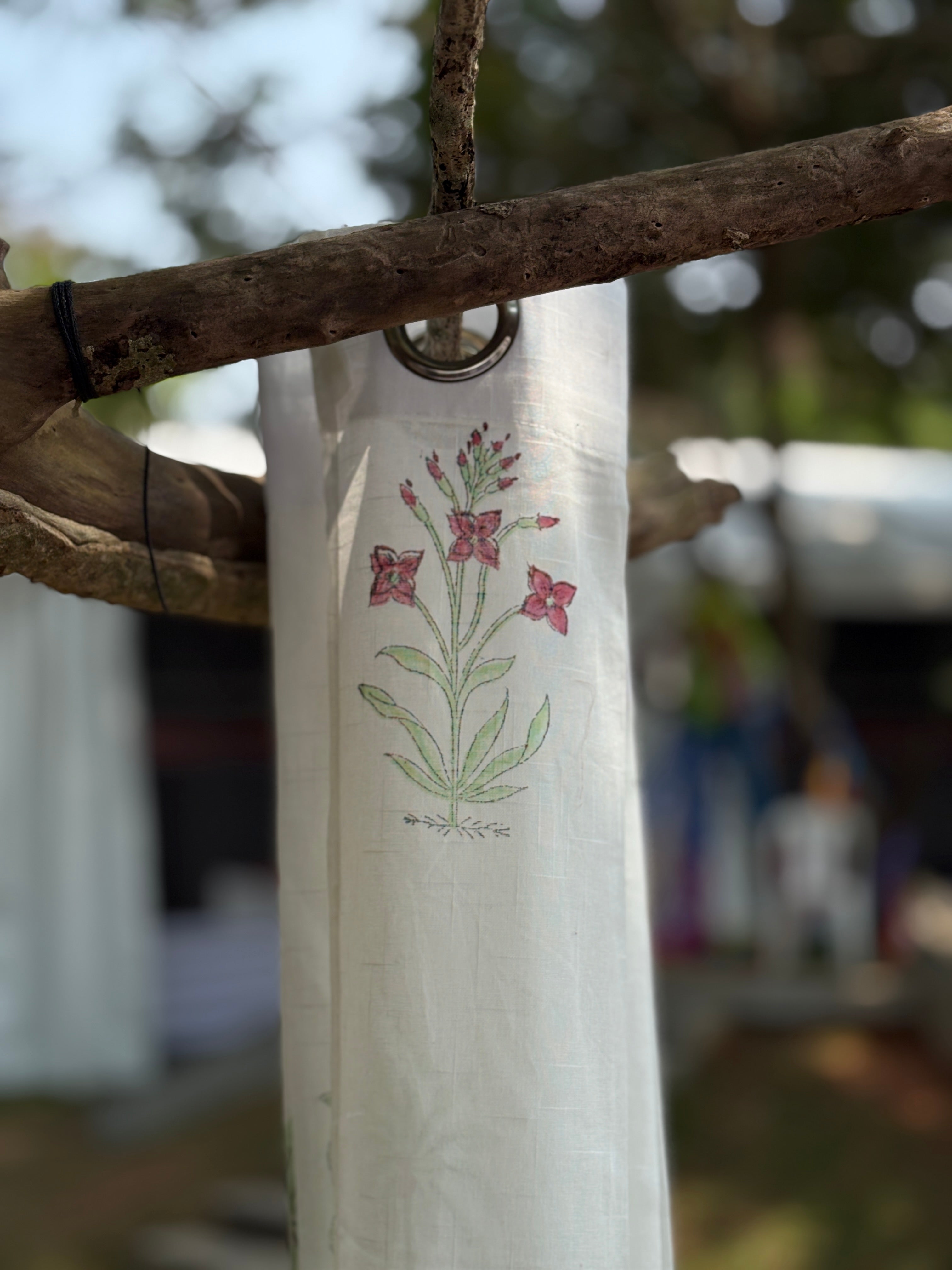 BLOCK PRINT CURTAIN