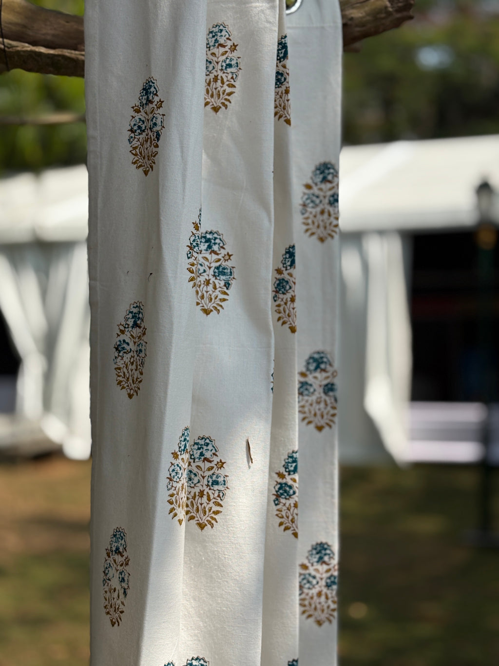 BLOCK PRINT CURTAIN