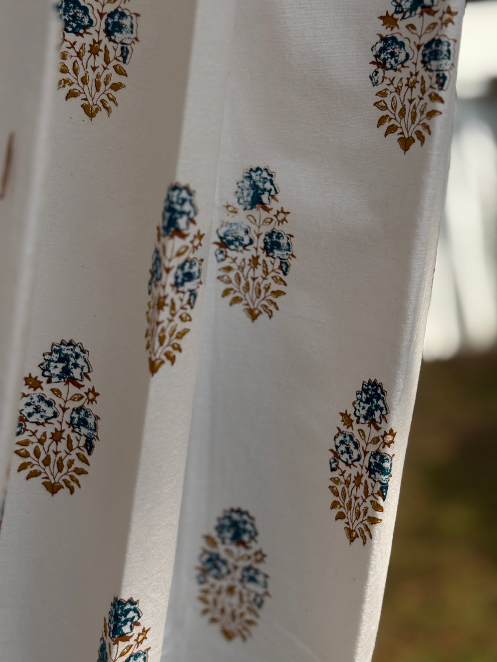 BLOCK PRINT CURTAIN