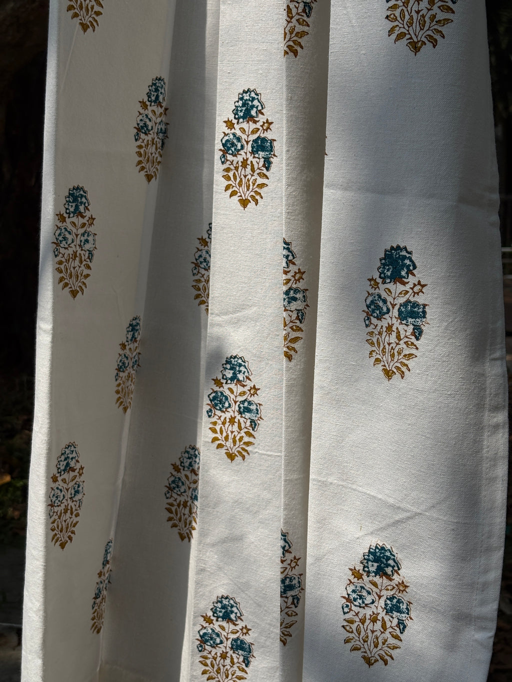 BLOCK PRINT CURTAIN