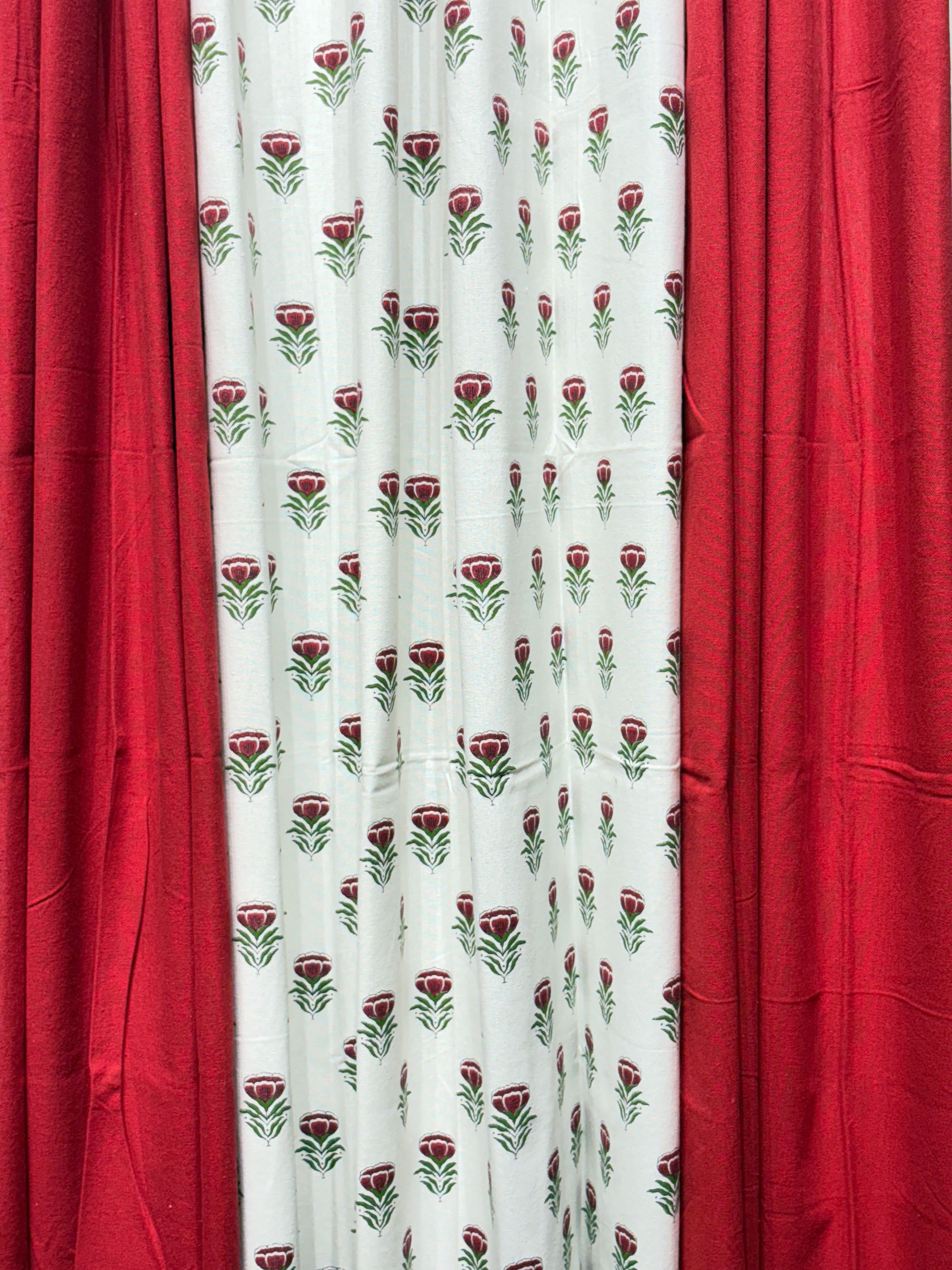 BLOCK PRINT CURTAIN