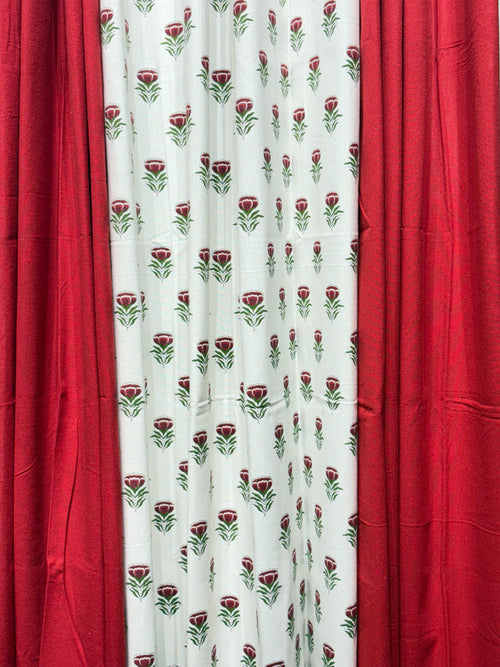 BLOCK PRINT CURTAIN