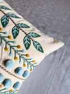 AARI EMBROIDERED CUSHION COVER – 16x16 INCH