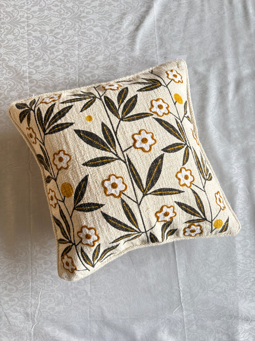 AARI EMBROIDERED CUSHION COVER – 16x16 INCH