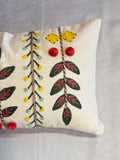 AARI EMBROIDERED CUSHION COVER – 12X20 INCH