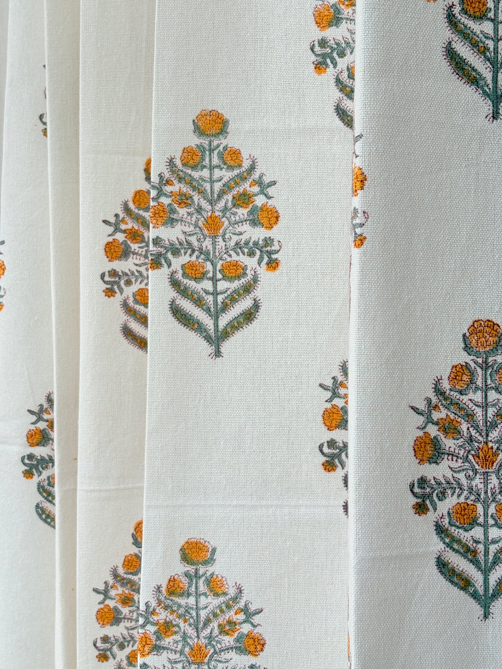 BLOCK PRINT CURTAIN
