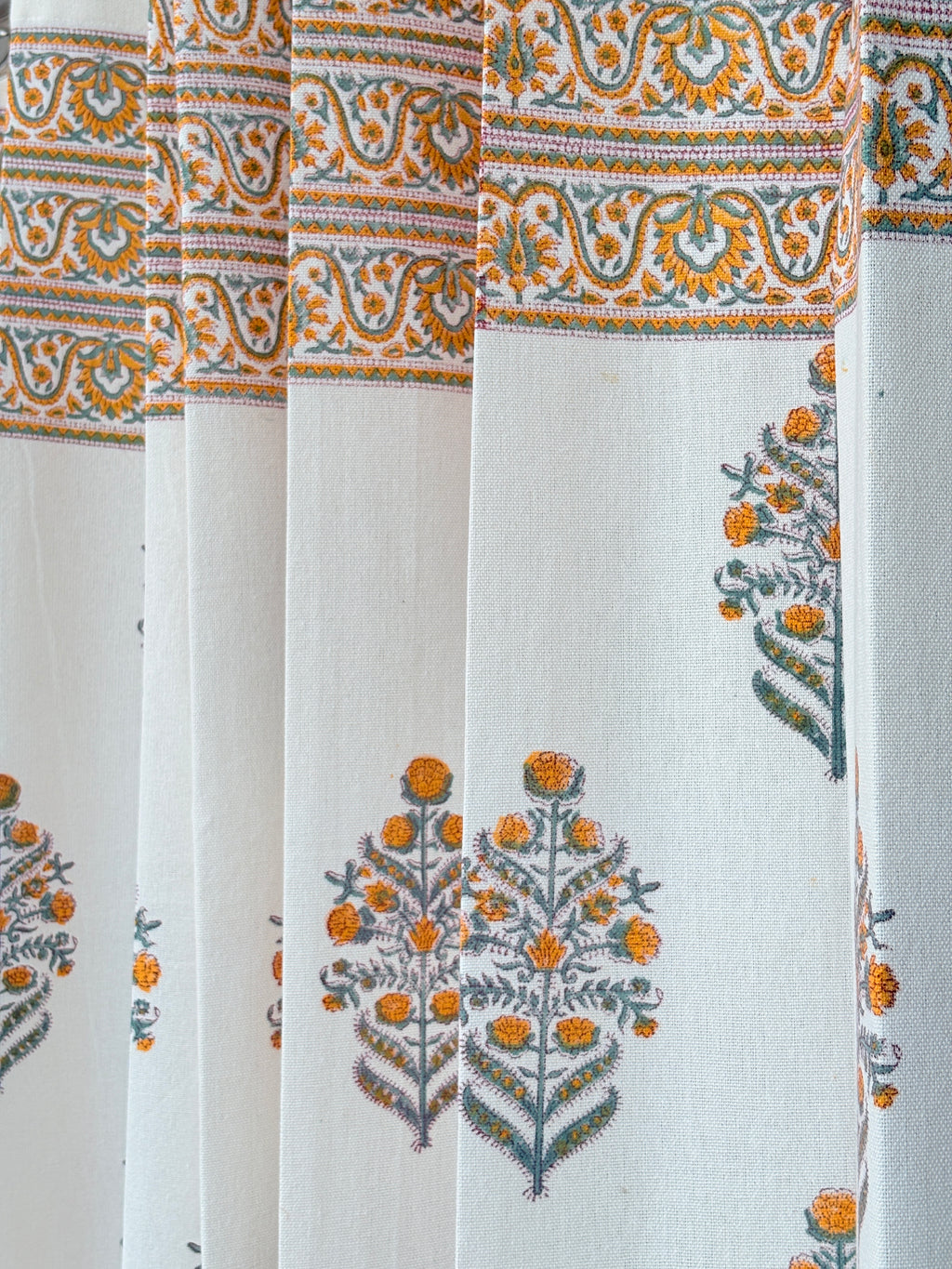 BLOCK PRINT CURTAIN