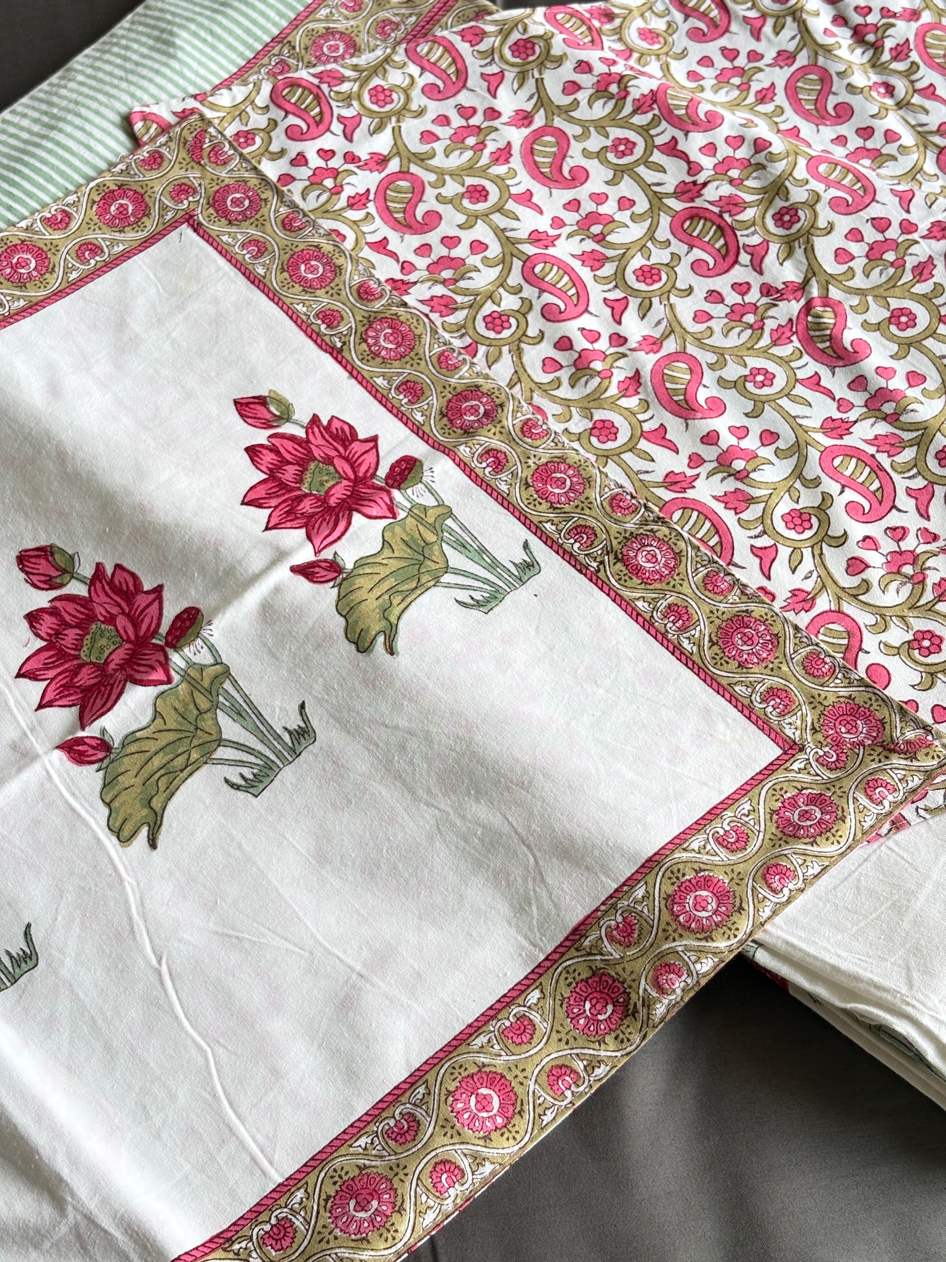 FLAT SHEETS / BLOCK PRINT 500TC / 300TC