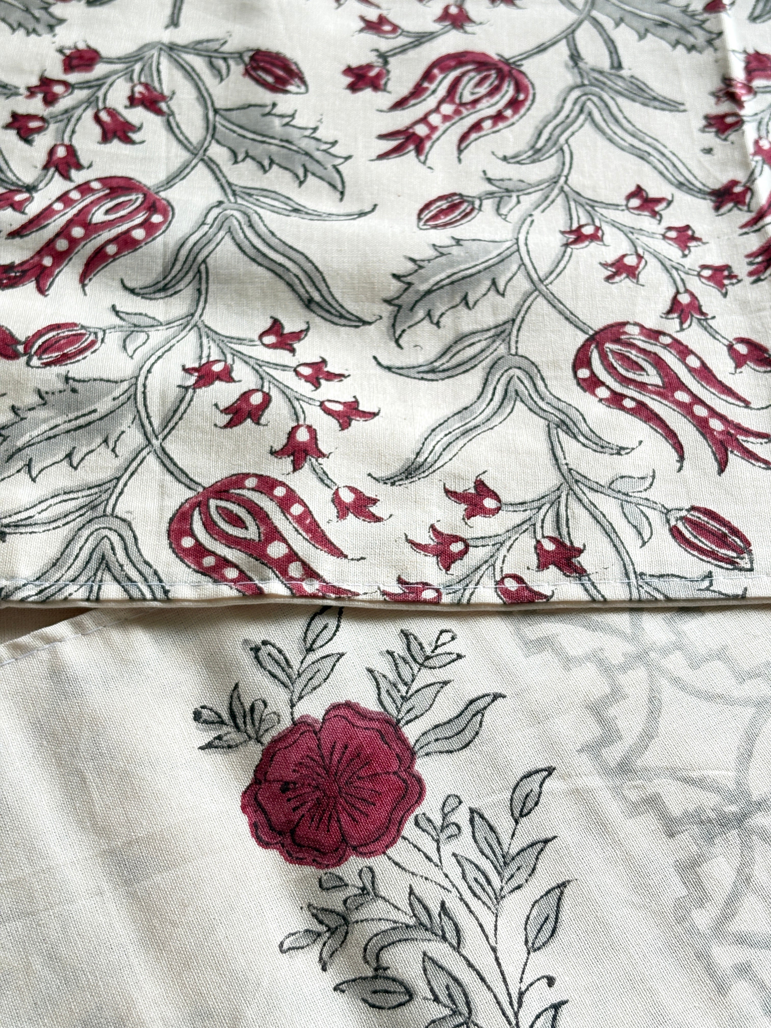FLAT SHEETS / BLOCK PRINT 500TC / 300TC