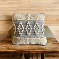 The Tufted Nordic Diamond Pillow, 16x16
