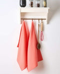 The Coral Sorbet Cotton Napkin Set