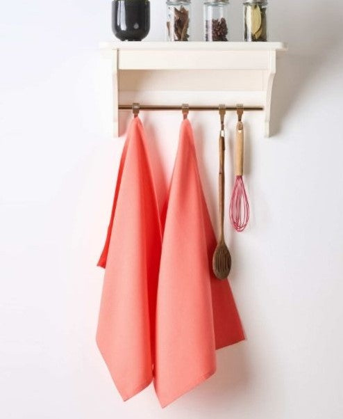 The Coral Sorbet Cotton Napkin Set